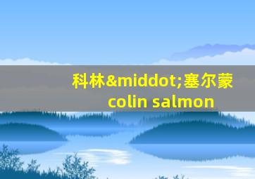 科林·塞尔蒙 colin salmon